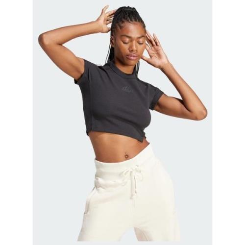 Adidas Lounge Ribbed Crop T-shirt