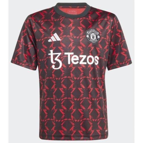 Adidas Manchester United Kids opvarmningstrøje