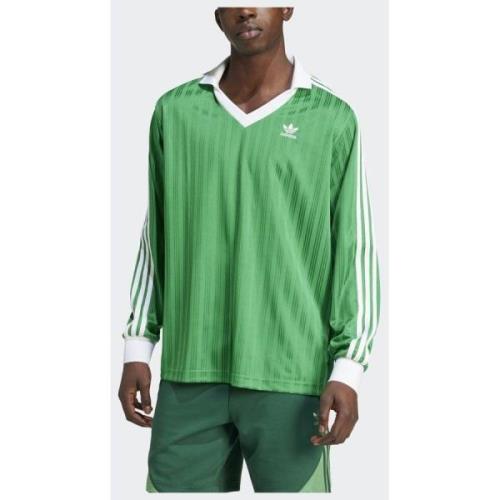 Adidas Original Adicolor Piqué Football Long Sleeve T-shirt