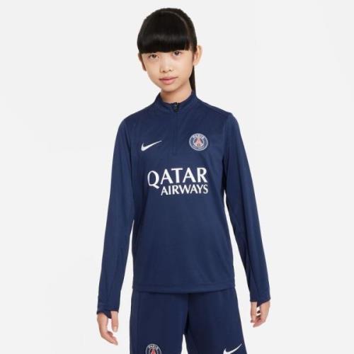 Paris Saint-Germain Træningstrøje Dri-FIT Academy Pro Drill - Navy/Hvi...