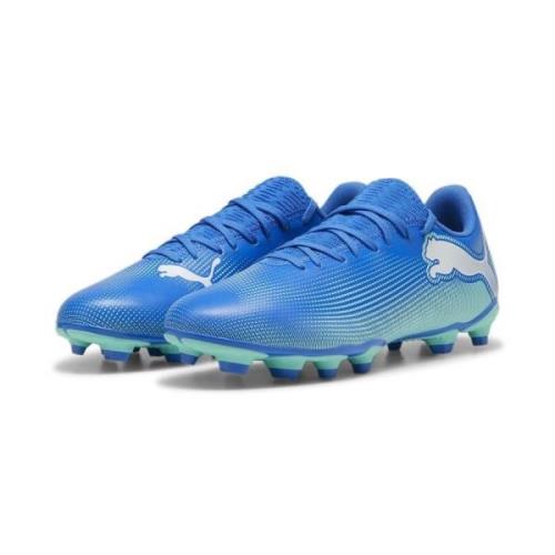 PUMA Future 7 Play FG/AG Formula - Blå/Grøn/Hvid