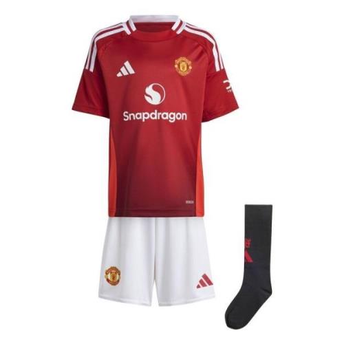 Manchester United Hjemmebanetrøje 2024/25 Mini-Kit Børn