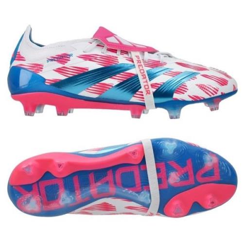 adidas Predator Elite Fold-over Tongue FG Reemergence - Hvid/Blå/Pink