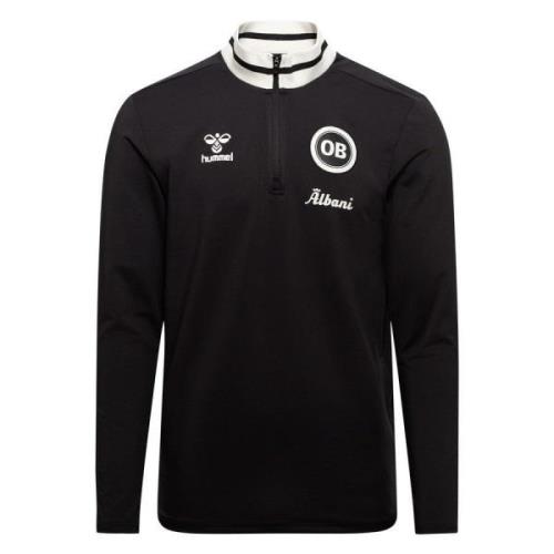 Odense Boldklub Træningstrøje Pre Match Half Zip - Sort