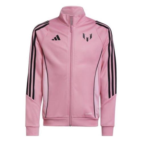 adidas Track Top Messi - Pink/Sort Børn