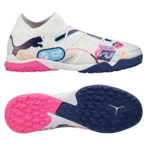 PUMA Future 7 Match TT Volume Up - Hvid/Blå/Pink/Orange/Blå