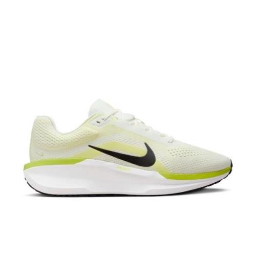 Nike Løbesko Winflo 11 - Hvid/Sort/Neon