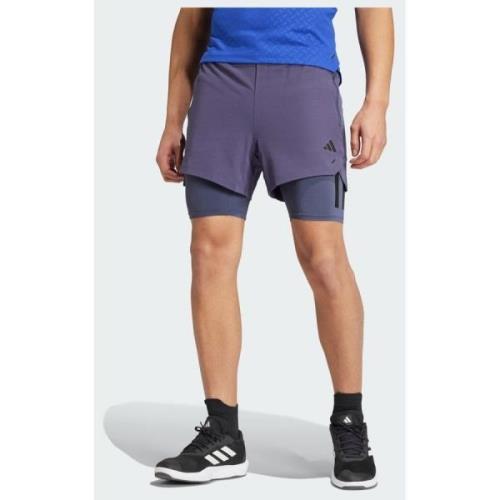 Adidas Power Workout Two-in-One shorts