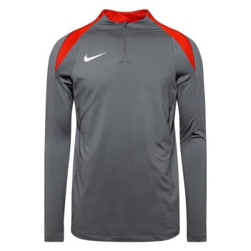 Nike Træningstrøje Dri-FIT Strike Drill - Grå/Rød/Hvid