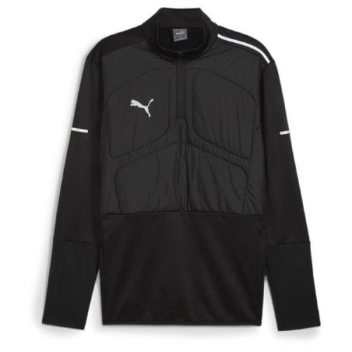 PUMA Træningstrøje individualWINTERIZED 1/4 Lynlås - Sort